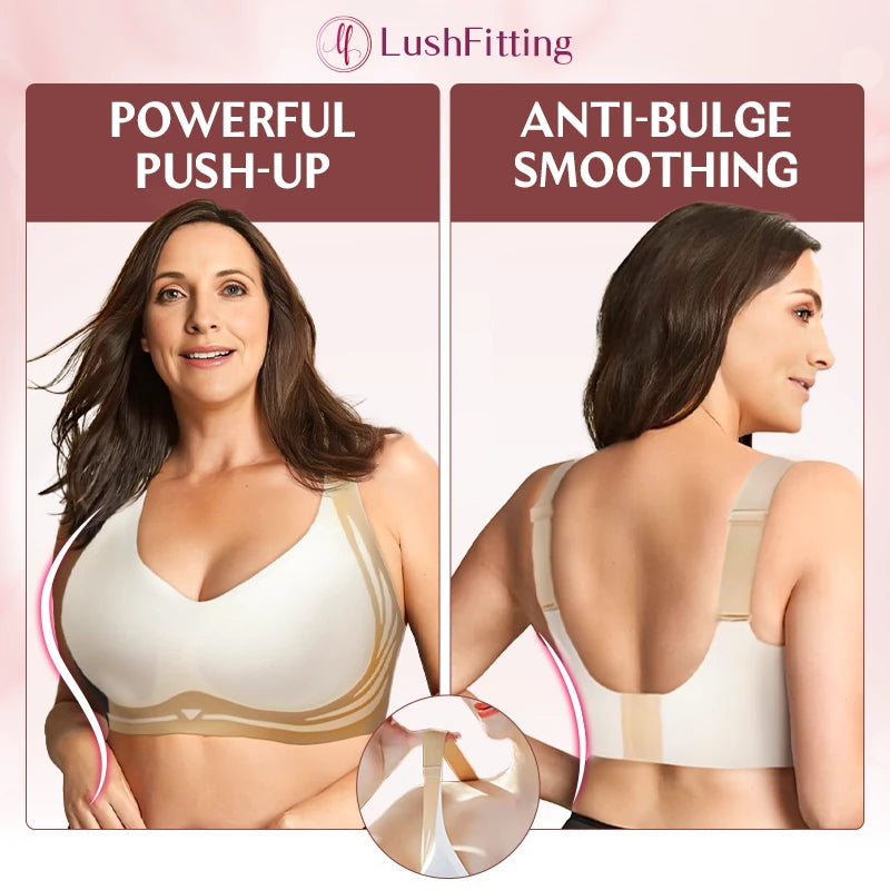 LushFitting - Powerful Seamless Wireless Push-Up Bra + Surprise Gift