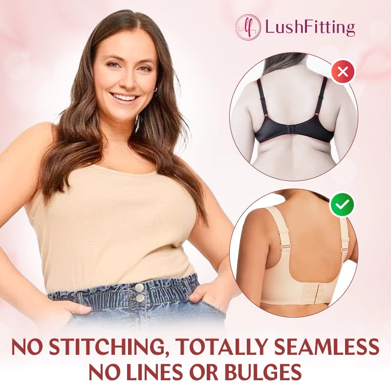 LushFitting - Powerful Seamless Wireless Push-Up Bra + Surprise Gift